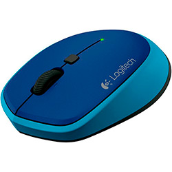 Mouse Softronic Sem Fio Logitech M335 Azul