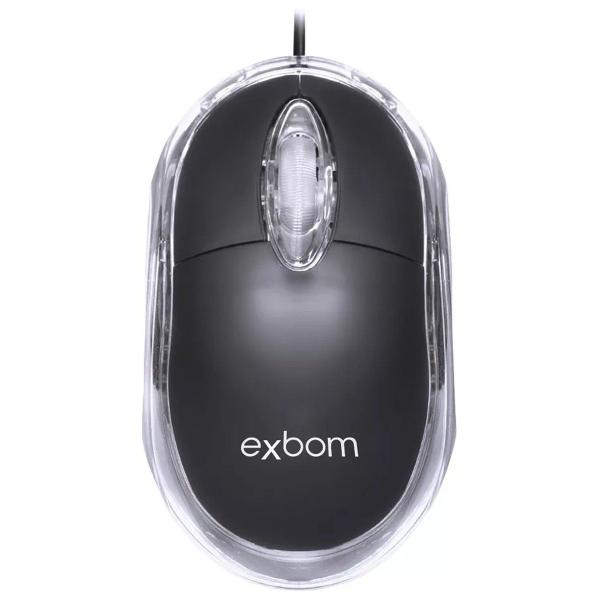 Mouse Exbom MS-10 Preto