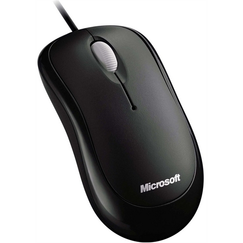 Mouse Usb Optico Basic Preto P58-00061 Microsoft