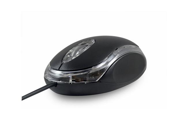 Mouse USB Optico Hard Line FM-04 Preto