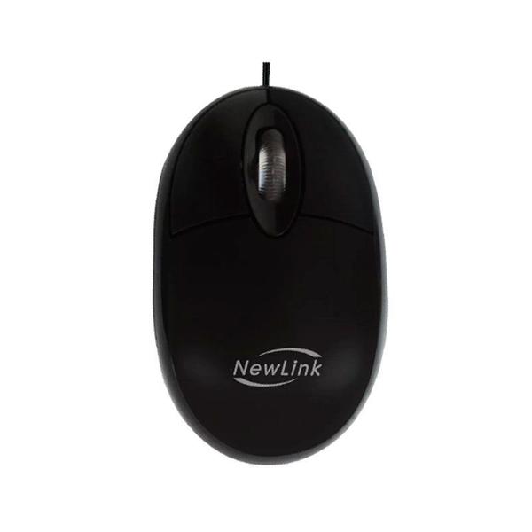 Mouse USB Óptico Mini Fit Preto - MO303C - Newlink