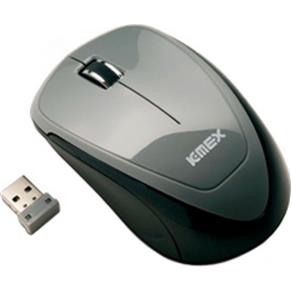 Mouse USB Optico Sem Fio Grafite/Preto Ma-9E33 - Código 6190 K-Mex