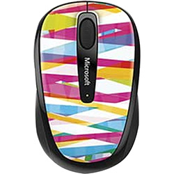 Mouse Wireless 3500 Limited Edition: Bandage Stripes - Microsoft