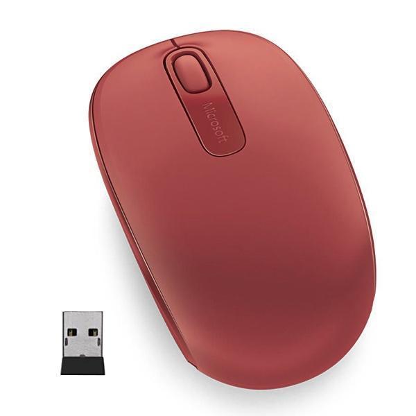 Mouse Wireless Microsoft Mobile Mouse - Vermelho