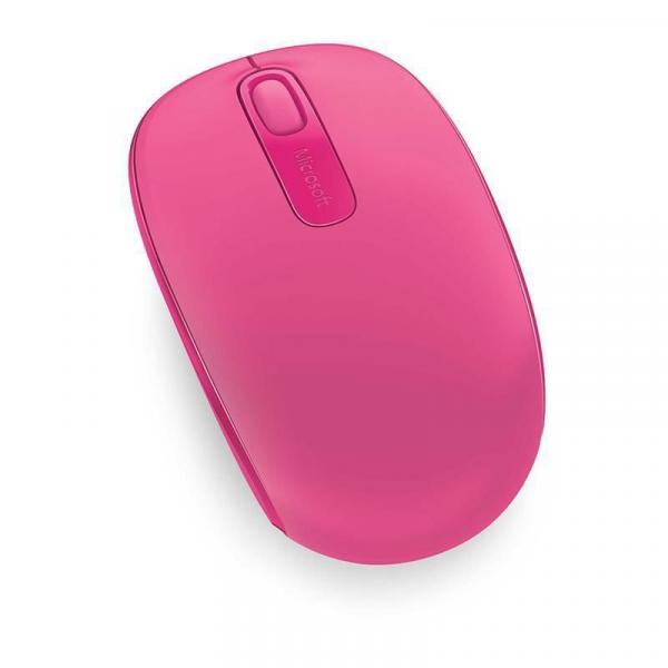 Mouse Wireless Mobile 1850 Rosa Magenta - Microsoft
