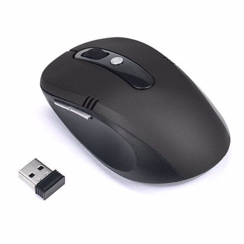 Mouse Wireless Sem Fio 2.4ghz 1600 Dpi Adaptador Nano Usb