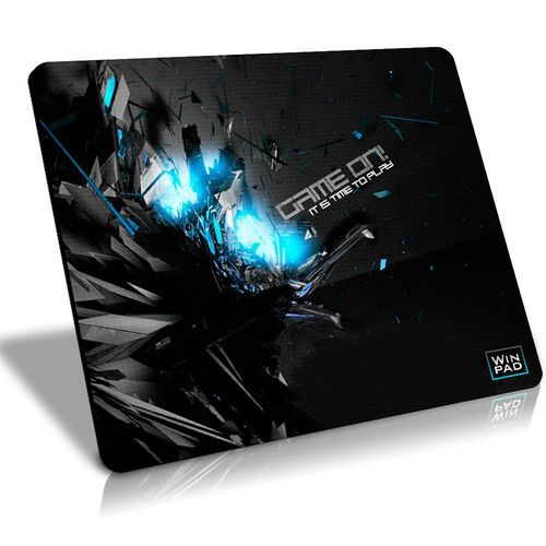 Tudo sobre 'Mousepad Gamer Winpad Gameon! Blue Grande Speed (45cm X 40cm X 0,3cm)'