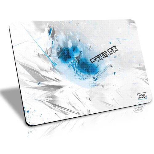 Tudo sobre 'Mousepad Gamer Winpad Gameon! Reverse Blue Médio Speed (36cm X 8cm X 0,3cm)'