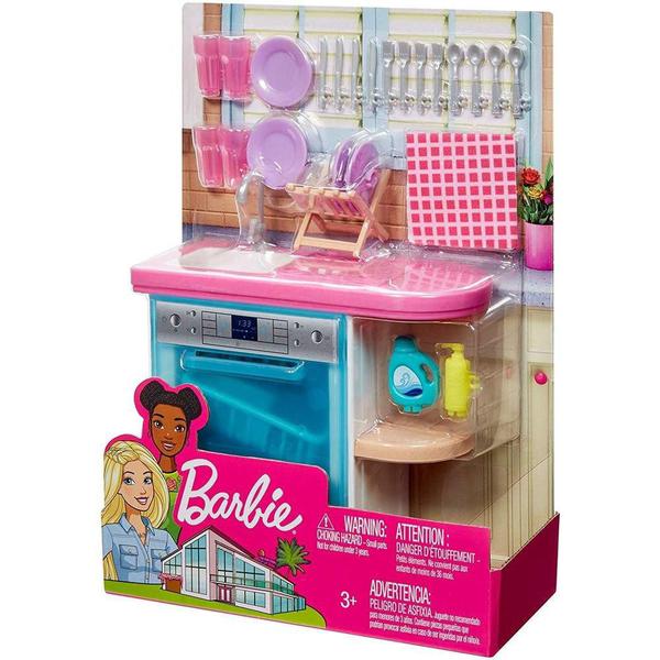 Móveis da Barbie Lava Louças Mattel
