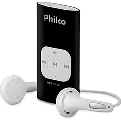 MP3 4GB, Entrada USB 1.1 / 2.0 - PH309 - Preto e Branco - Philco