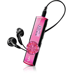 Tudo sobre 'MP3 Player - 2GB, C/ Rádio FM e Gravador de Voz/FM - Rosa - NWZ-B172F - Sony'