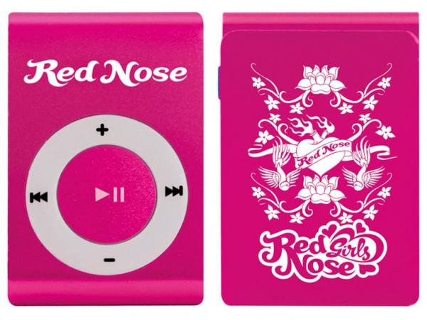 MP3 Player 4GB Girls - Red Nose