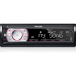 Mp3 Player Automotivo Philips CE130X - Rádio AM/FM, Entradas USB, SD e Mp3 Link