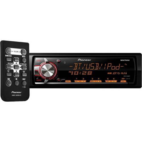 MP3 Player Automotivo Pioneer MVH-X568BT - USB, SD, Aux e Bluetooth