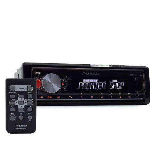 MP3 Player Automotivo Pioneer MVH-X700BR Flashing Light - USB, Aux e Bluetooth