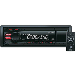 Mp3 Player Automotivo Sony Xplod DSX-A30, com Entradas USB, Aux, Rádio Am/FM, Frente Destacável e Controle Remoto