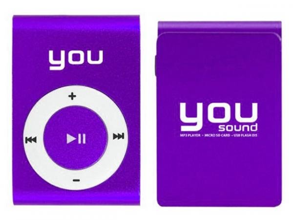 MP3 Player Clip 4GB - You Sound