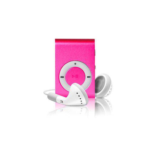 Mp3 Player com Rádio Fm e Clipe para Fixação - Mw9 Pink