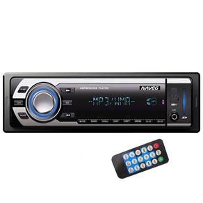 MP3 Player Naveg NVS 3066 com Rádio FM, Leitor de Cartão SD, Entrada Auxiliar e Controle Remoto