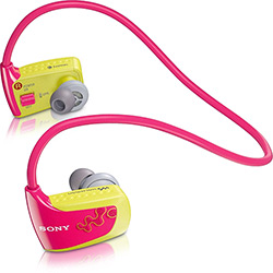 Tudo sobre 'MP3 Player Sony Walkman NWZ-W262 - Resistente à Água, USB, 2GB, Rosa'
