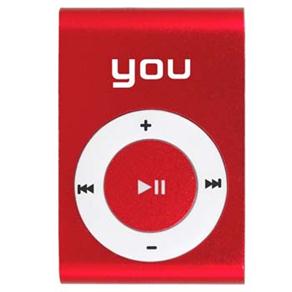 MP3 Player You Sound 8GB – Vermelho