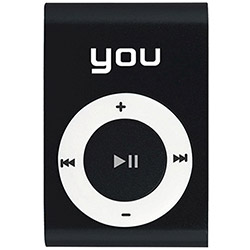 MP3 You Sound Clip Black 4GB