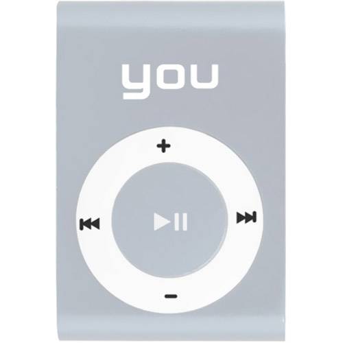 MP3 You Sound Clip Prata 4GB