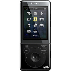 MP4 Player Sony NWZ-E473/B - 4GB - Preto