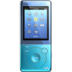 Tudo sobre 'MP4 Player Sony NWZ-E473/L - 4GB - Azul'