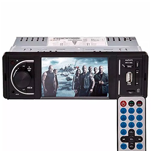 Mp5 Vídeo Player Automotivo 1 Din Tela 4.0 Exbom MPCC-D40A Som Mp3 Rádio Fm Usb Sd Aux Bluetooth