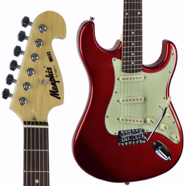 Mr-guitarra Memphis Mg-32 Mr (vermelho Metalico) - Tagima