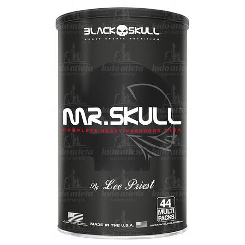Mr. Skull 44 Multipacks - Black Skull