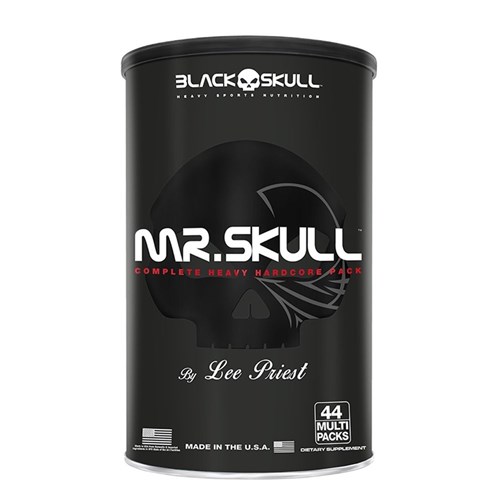Mr.skull 44 Multipacks - Black Skull
