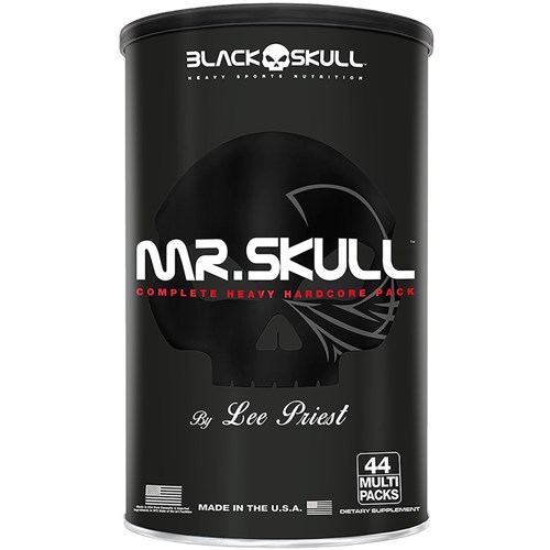 Mr. Skull 44 Packs Black Skull