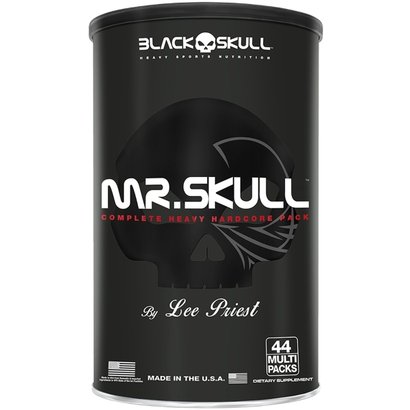 Mr. Skull (44 Packs) - Black Skull