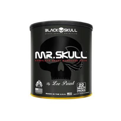 Mr. Skull Black Skull - 22 Packs
