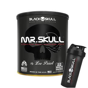 Mr Skull - 22 Multi Packs - Black Skull - NATURAL - 22 PACKS