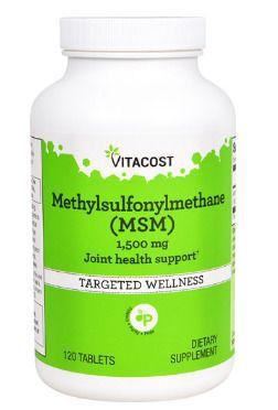 MSM 1.500 Mg - 120 Tabs - Vitacost