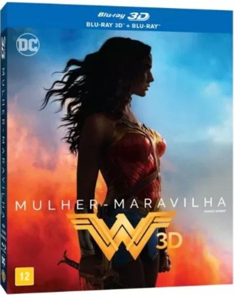 Mulher Maravilha - Blu-Ray 3D + Blu-Ray - Warner