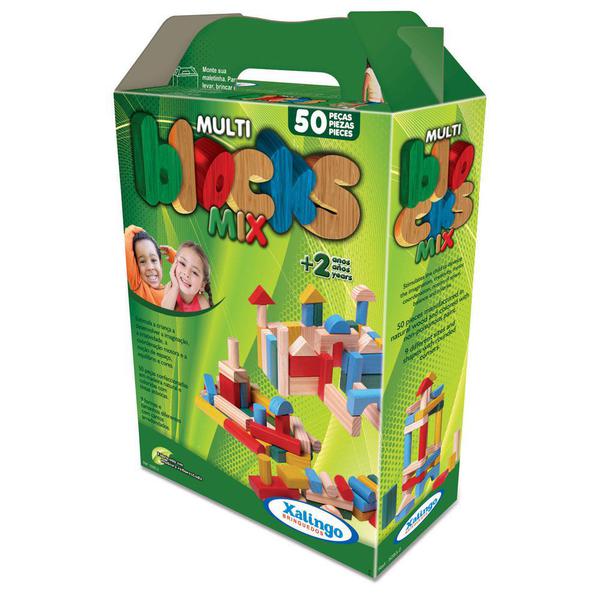 Multi Blocks Mix 50 Peças - Xalingo