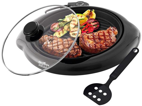 Multi Grill Britânia 1200W Placa Removível - Coletora de Gordura