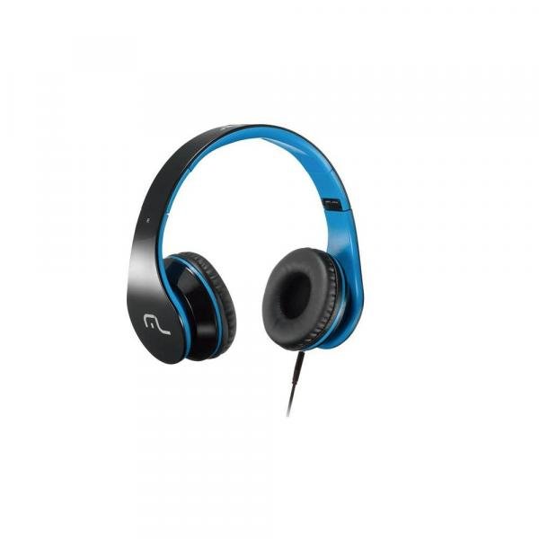 Multilaser Headphone com Microfone para Celular Azul PH113