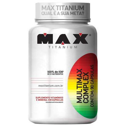 Multimax Complex 90 Cáps - Max Titanium