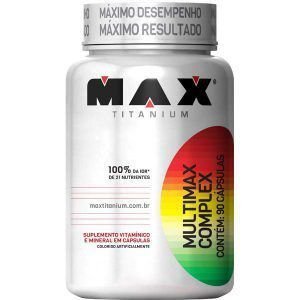 Multimax Complex - 90 Cápsulas - Max Titanium