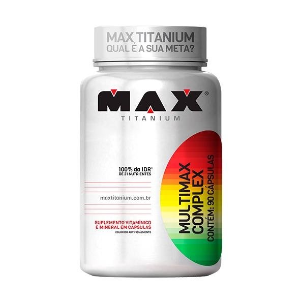 Multimax Complex 90 Cápsulas - Max Titanium