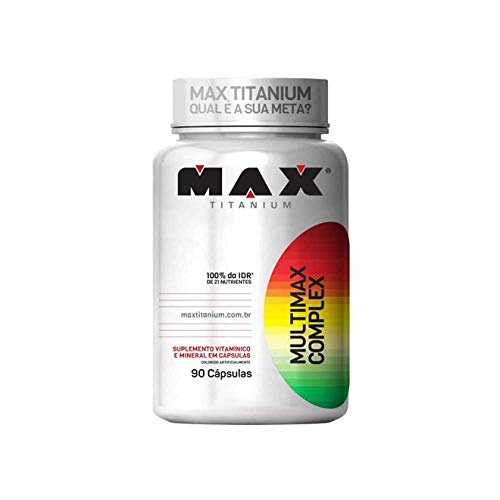 Multimax Complex - 90 Cápsulas, Max Titanium