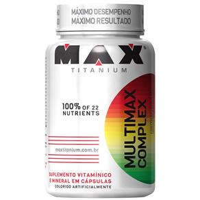 Multimax Complex Max Titanium - 60 Cápsulas