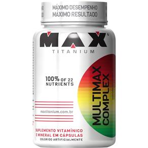 Multimax Complex Max Titanium - 90 Caps