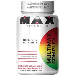 Multimax Complex Max Titanium - 90 Cápsulas - Natural