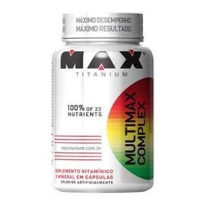 Multimax Complex - Max Titanium - Natural - 90 Cápsulas